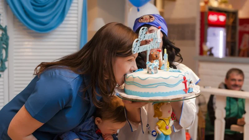 Dekoracja tortu Happy Birthday topper na tort